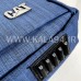کیف و کوله CAT KC2 سرمه ای دو کاره / فول ضربه گیر / مناسب 15.6 اینچ / ضربه گیر حبابدار مجزا / دارای 7 نکه / کفی دو تکه / ورودی AUX / بند افقی ضربه گیر حباب / دوخت با دوام و جنس عالی